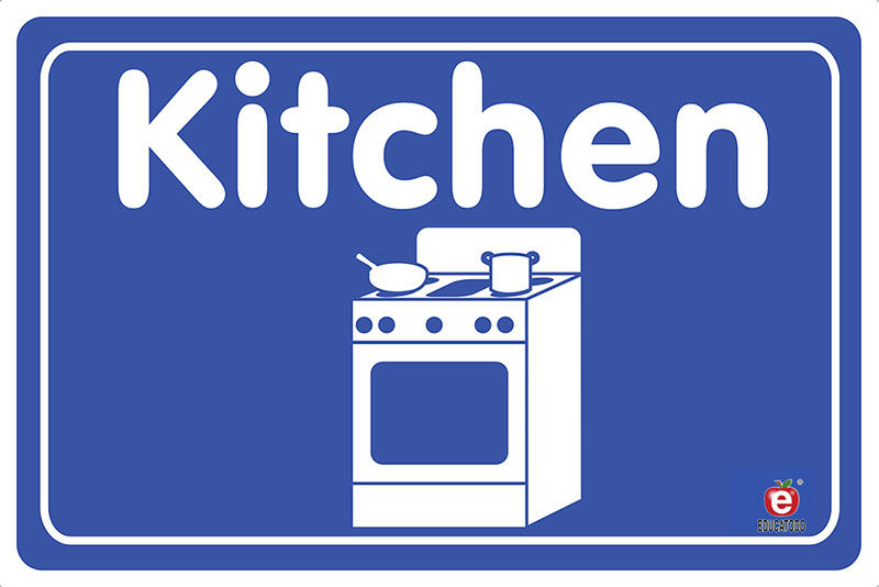 Señal kitchen (30cm x 20cm calibre 20)
