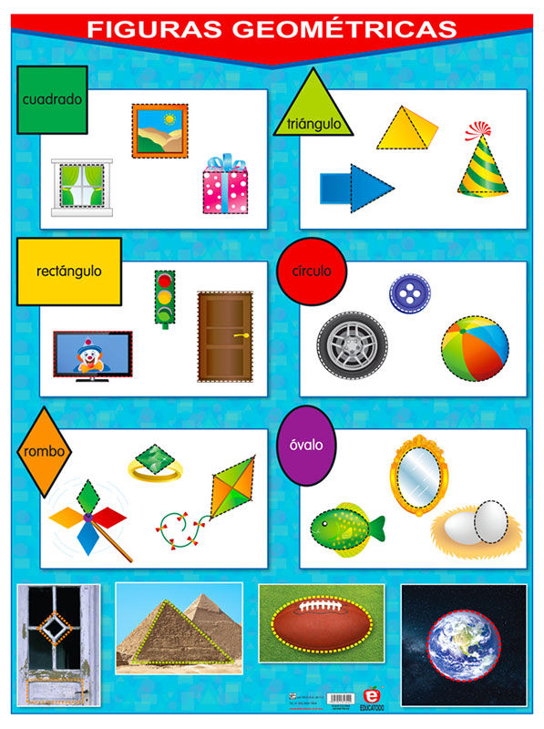 Póster figuras geométricas dsc