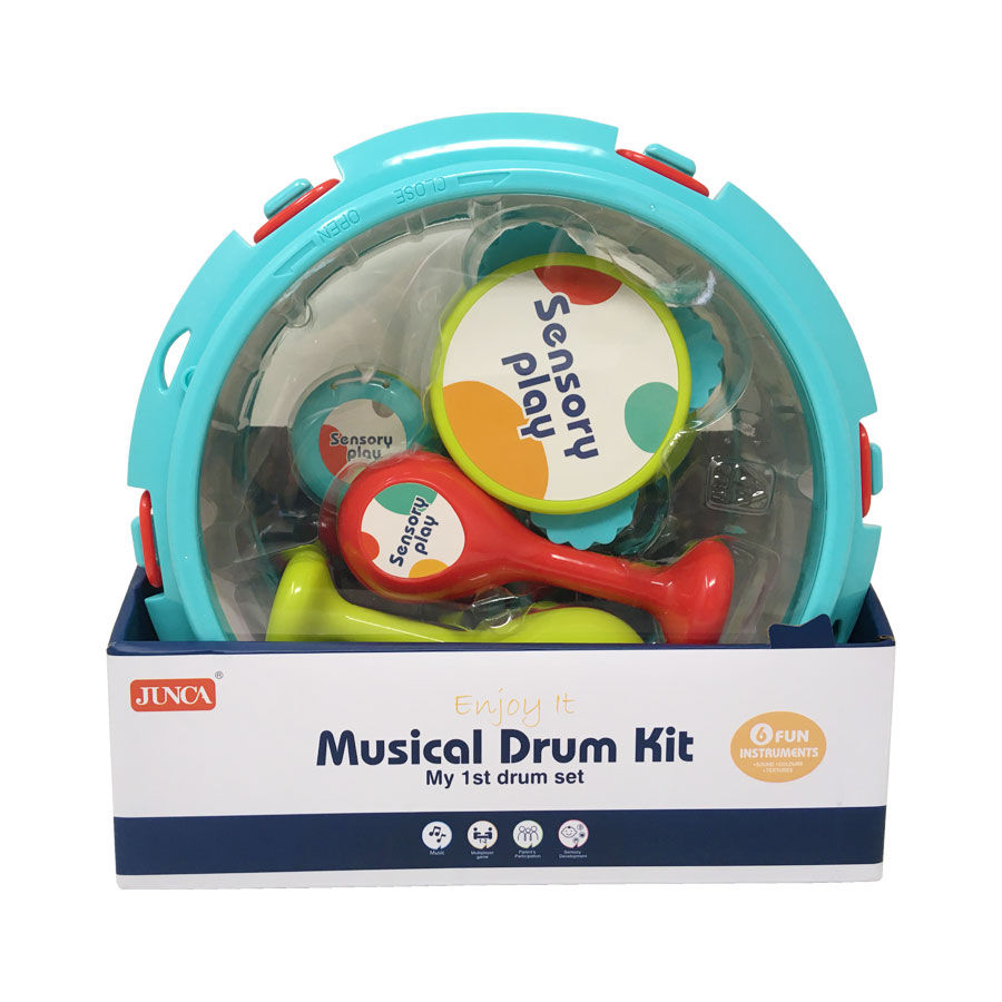 Miniatura: Kit de tambor e instrumentos musicales / Musical drum kit
