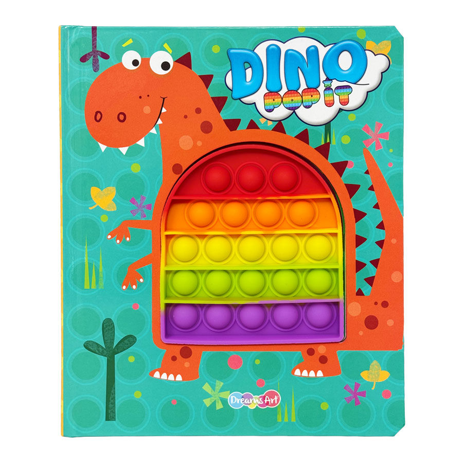 Libro sensorial Dino Pop-it