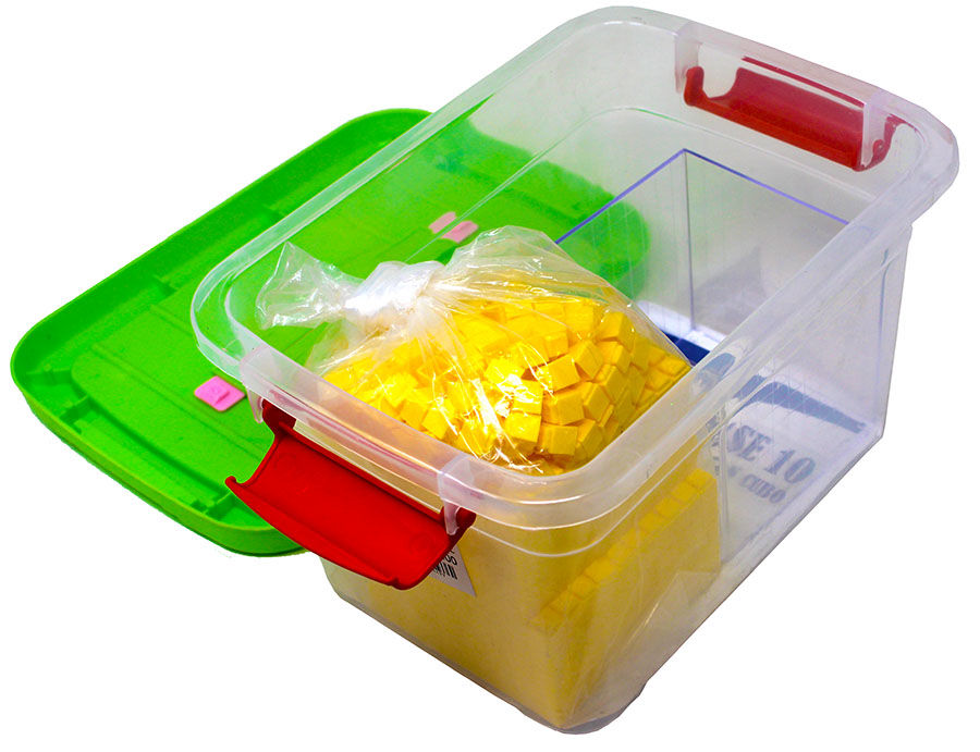 Base 10 conectable con cubo