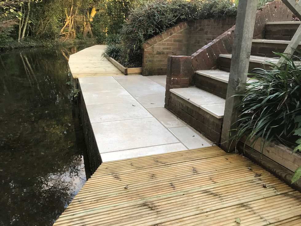 Porcelain Patio Decking
