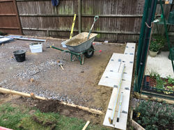 Porcelain patio Andover