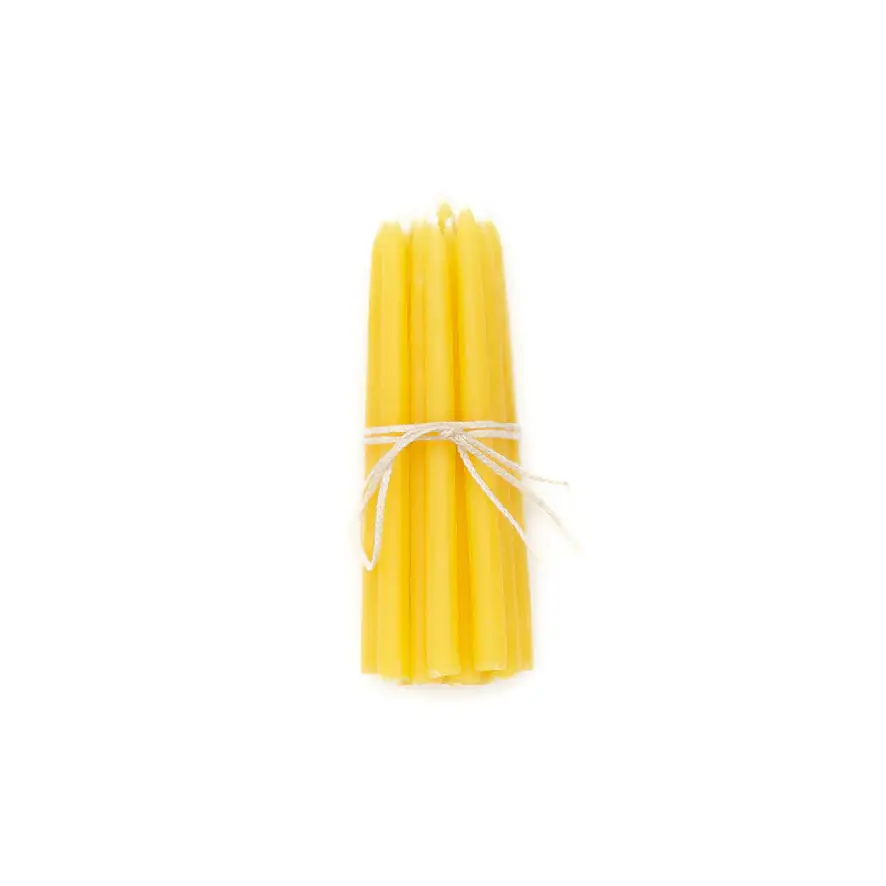 Pure Beeswax Taper Candles