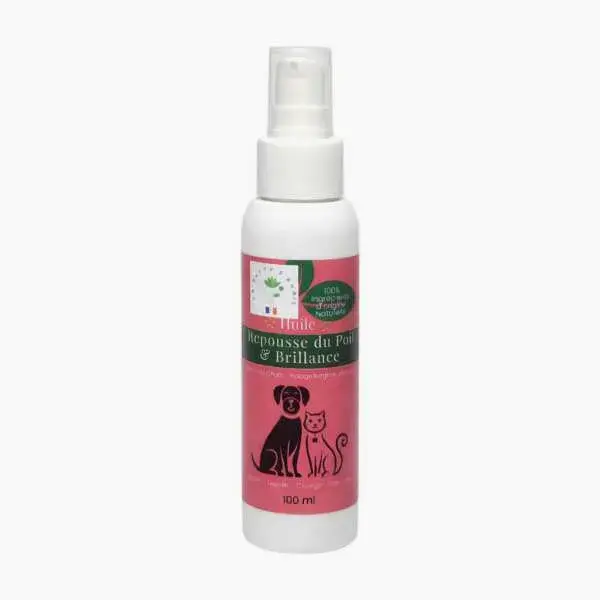 huile repousse poil chien naturelle huile sèche pelage chien chat
