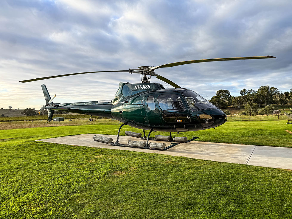 Barossa Helicopters Expands Premium Travel Experiences with the Addition of the AS350