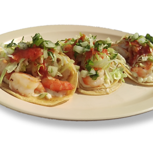SHRIMP TACOS (3pcs)