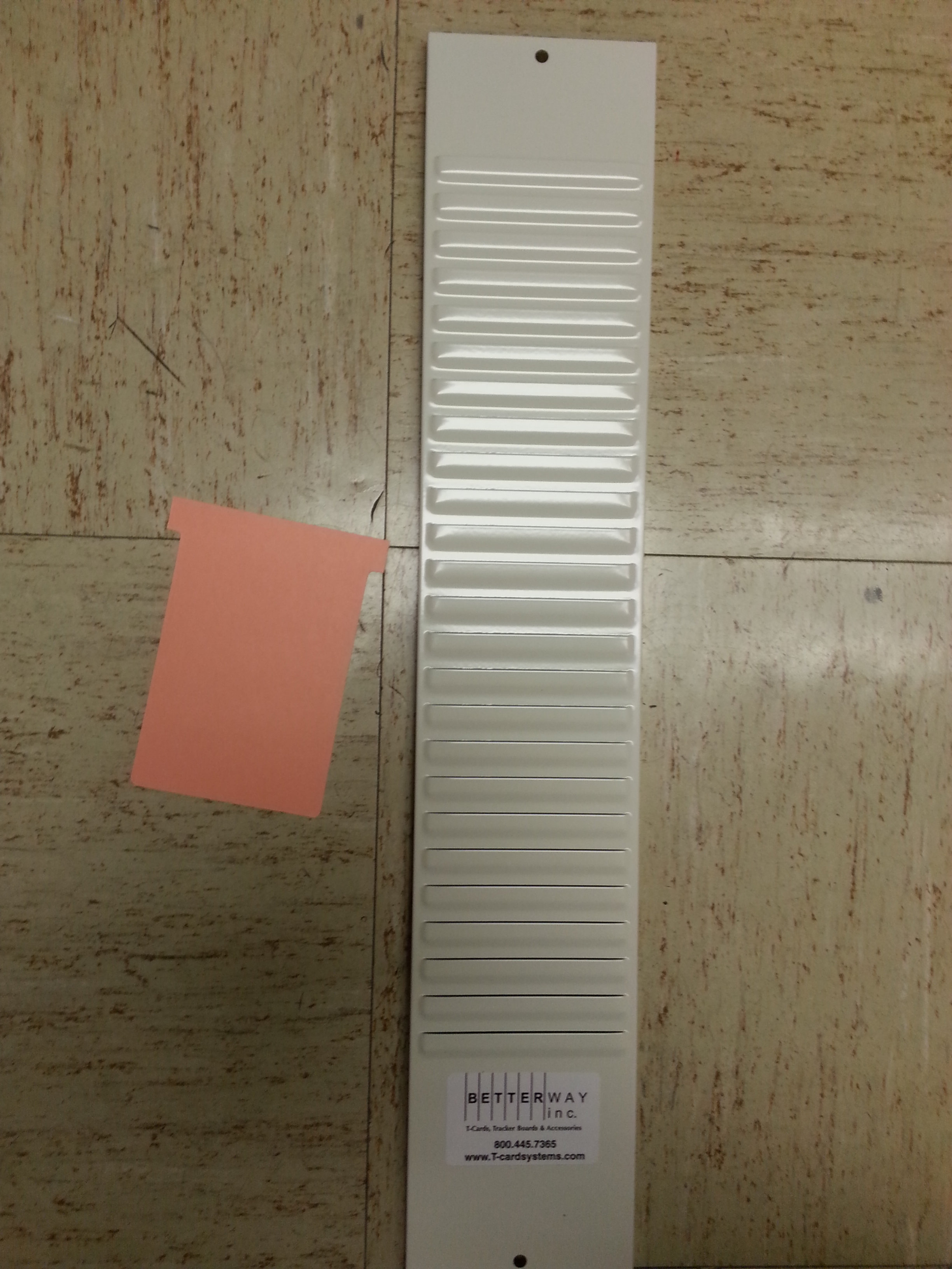 3725BG- #3 size T-card rack, 175 card capacity | t-cardsystems.com