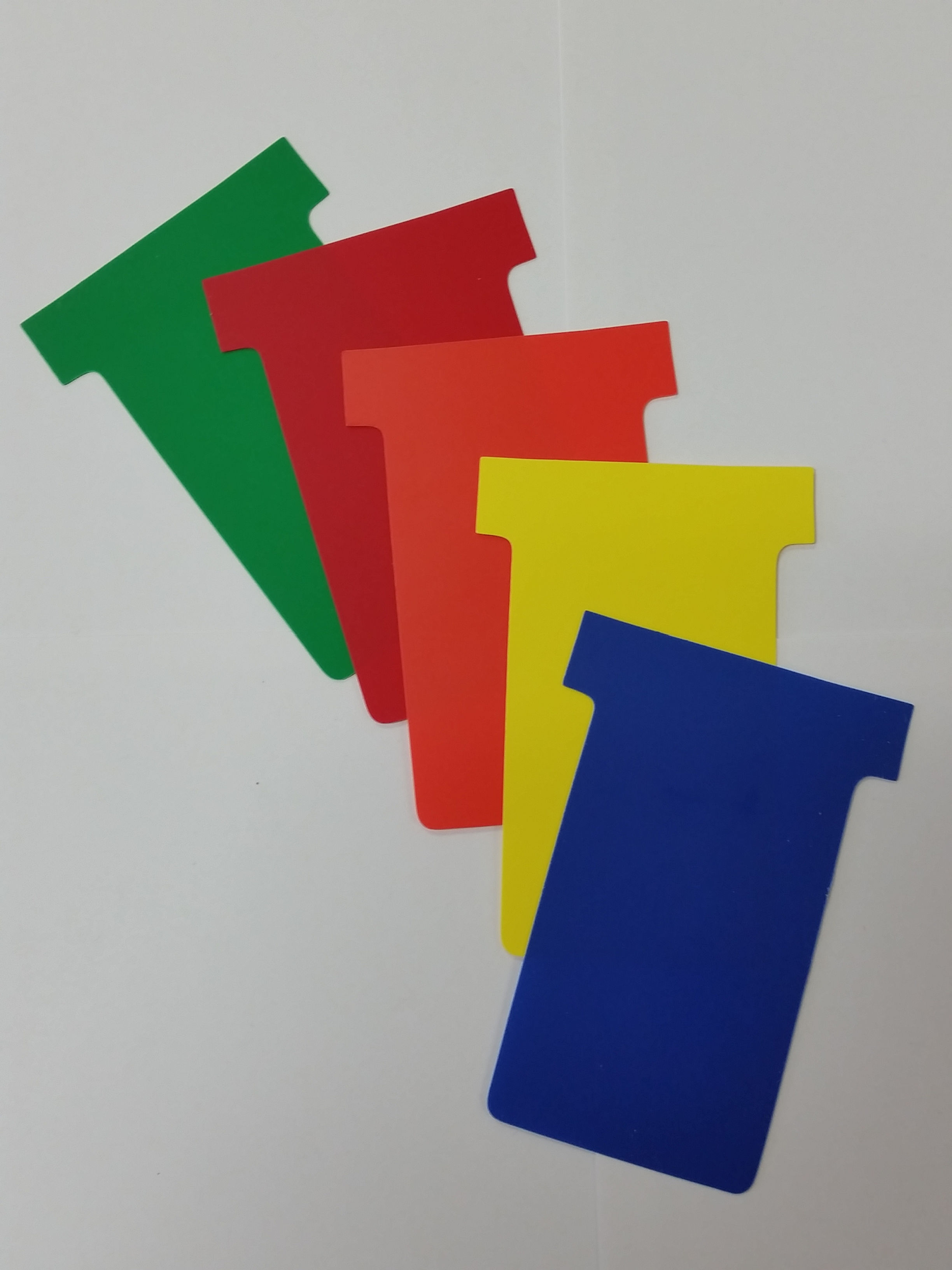 #2 SIZE PLASTIC T-CARDS- MULTI PACK (20 T-cards)