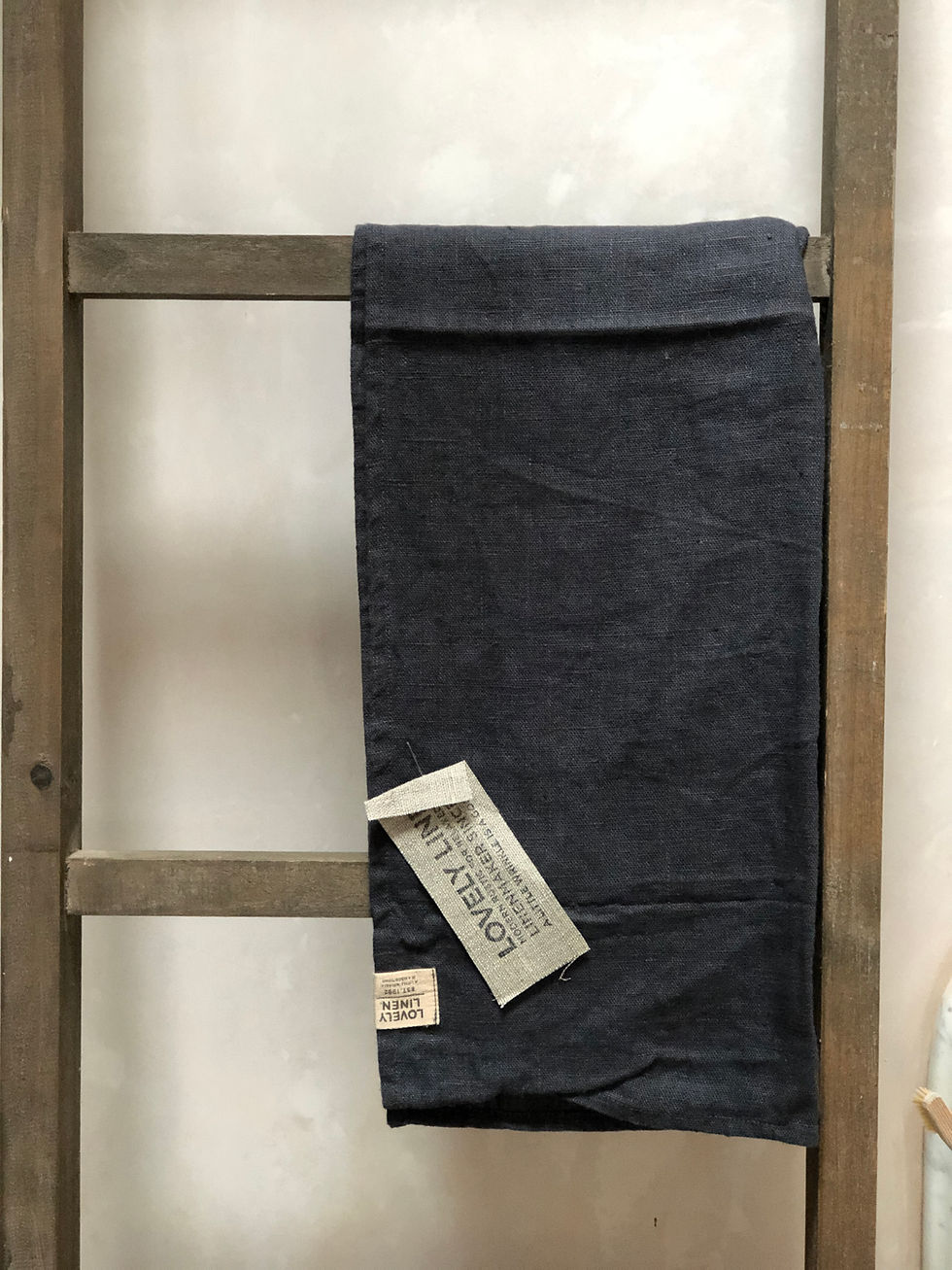 Thumbnail: Linen Towel - dark grey - Guest/Hand 