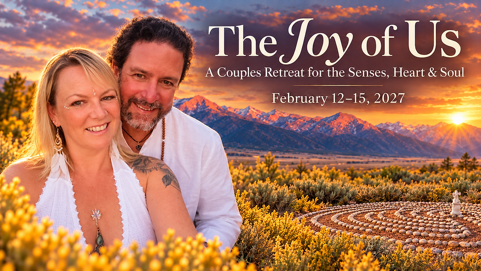 The Joy of Us: A Couples Retreat for the Senses, Heart & Soul