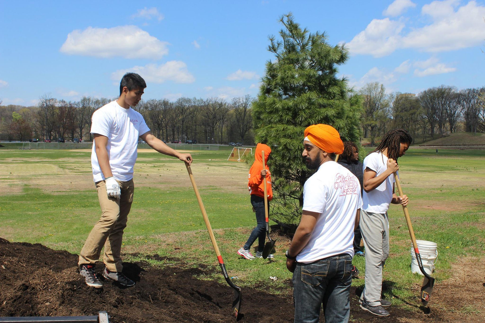Weequahic Park Arbor day 2014