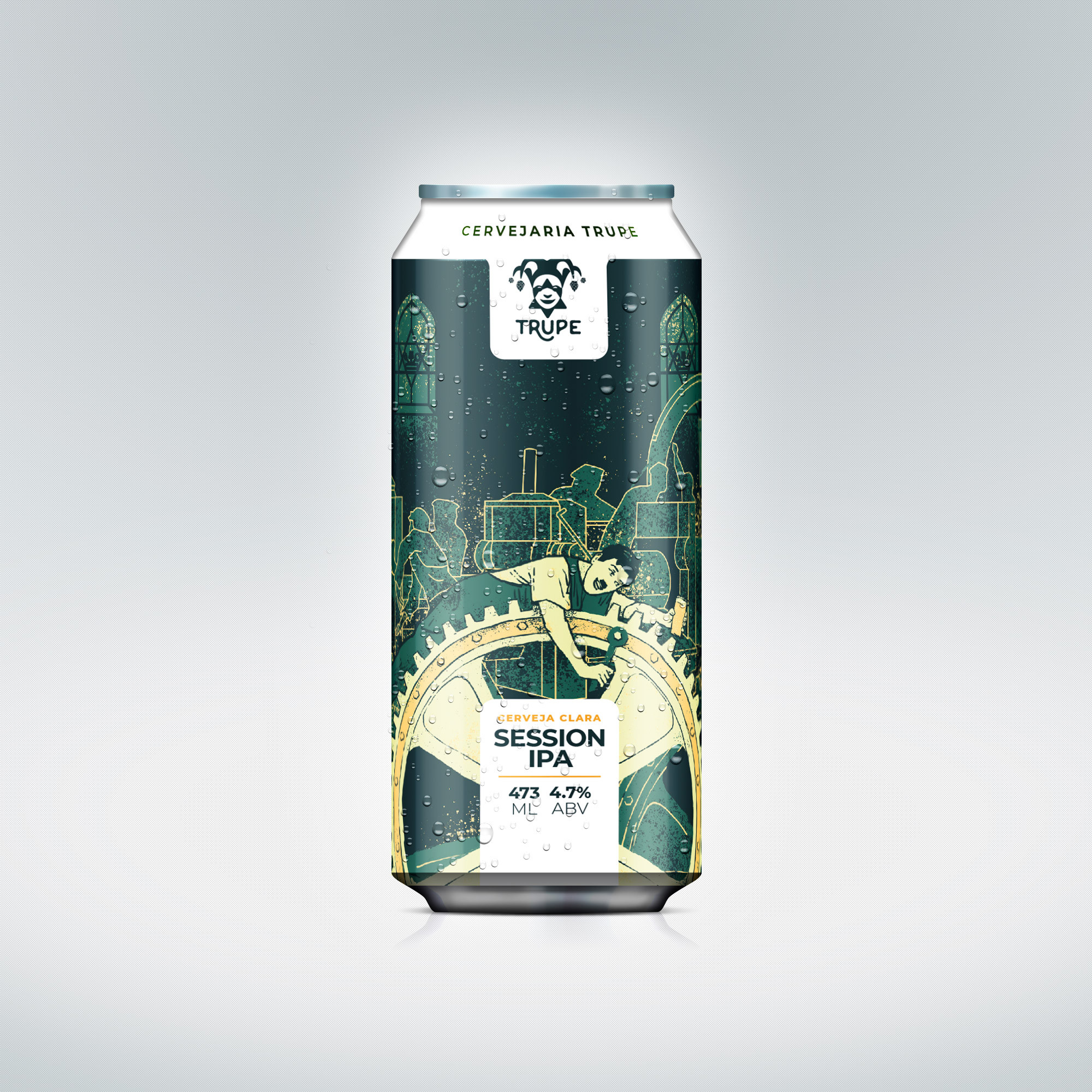 Session Ipa TRUPE 473 mL (Caixa com 6 latas)