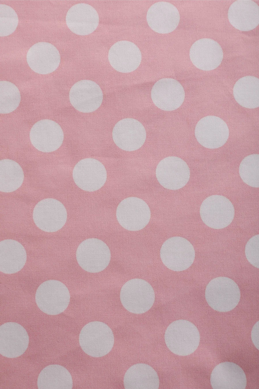 Thumbnail: Lily Light Pink Polka Dot Off Shoulder Dress (16)