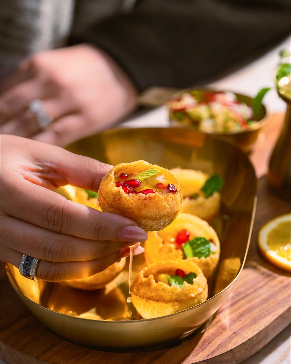  The rest of the menu is all about Camo's signature take on Pan Asian delights. It gives a modern touch to these dishes. Try out Spicy Korean Paneer Bao and Puchka Tray for a tangy twist.