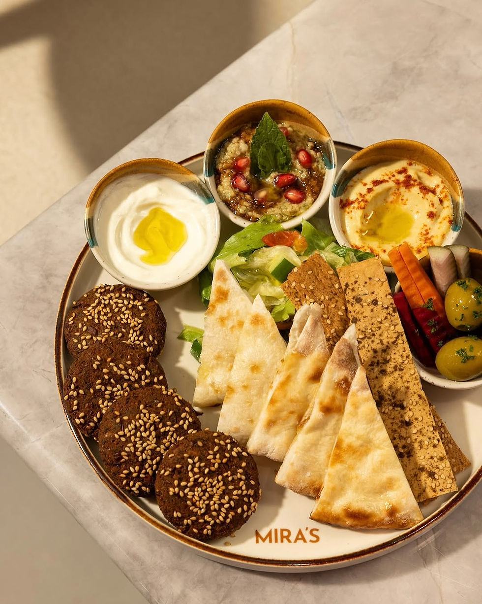 Right at the door, the aroma of the food makes you wonder what's cooking in the kitchen. Their menu has a European-inspired palette and each dish is uniquely crafted. The ingredients, the presentation, everything is very delectable, making Mira's Cafe a standout in no time. What stands apart from the menu is their Guacamole, Chilli Vodka Pasta and desserts like Banoffee Pie.