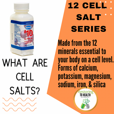 What are cell salts?