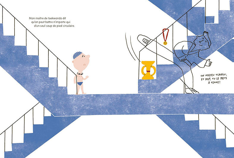 extrait de 3 SECONDES POUR PLONGER de Jinho Jung (CotCotCot éditions) - © Wisdom House Inc.