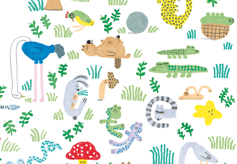 extrait de TCHAO CAILLOU de Giuseppe Caliceti et Noemi Viola (CotCotCot éditions)