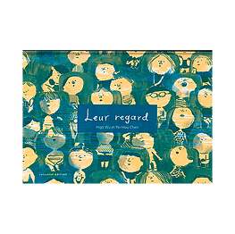 couverture de LEUR REGARD des Taïwanais Hugo Wu et Pei-Hsiu Chen, album jeunesse traduit par Philippe Tzou (CotCotCot éditions), piété filiale, sagesse