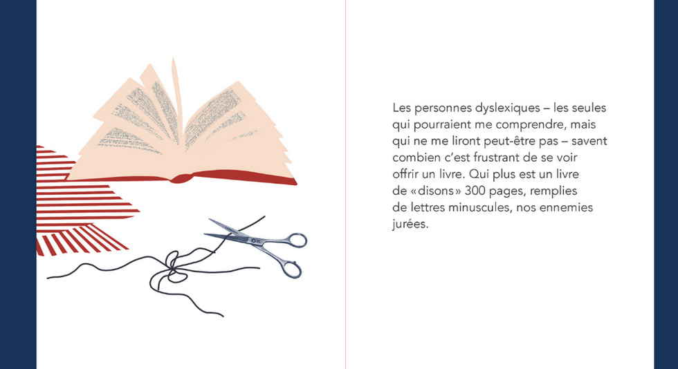 L'ART DE NE PAS LIRE de Elisa Sartori (coll. Les Baladeurs 01, CotCotCot éditions) - all rights reserved