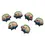 Thumbnail: 5pcs Skull Tennis Shock Absorber
