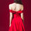 Thumbnail: EGSF0513- 紅色off shoulder晚裝