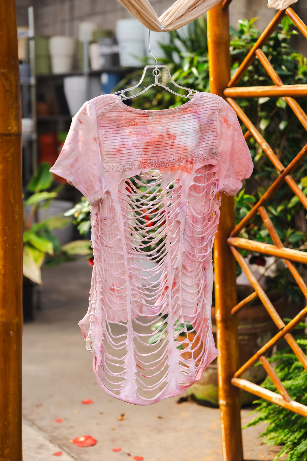 Thumbnail: Cutwork Tee — Tangerine