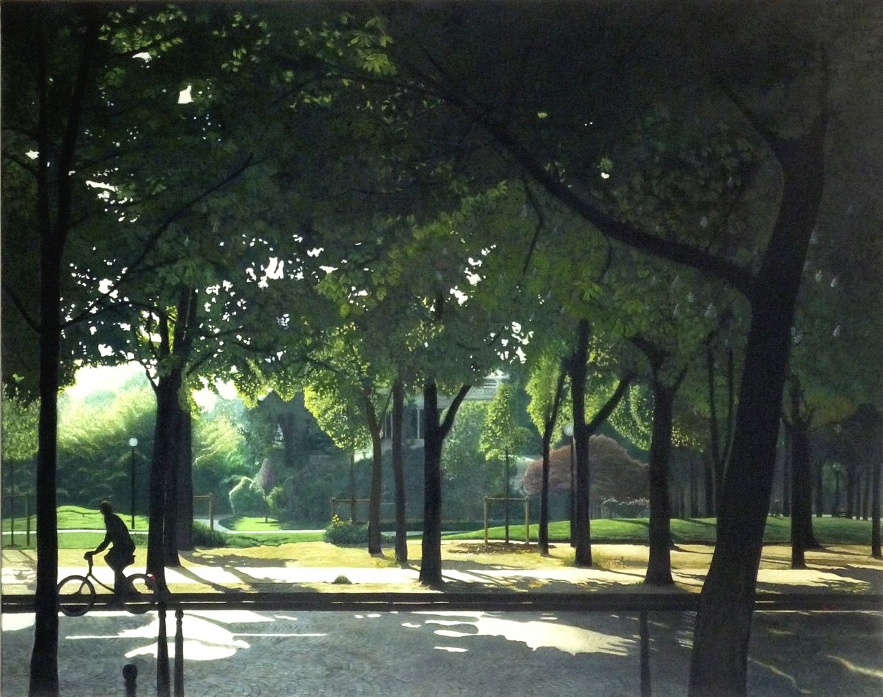 Avenue de Marigny un matin