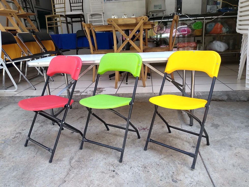 Miniatura: silla plástico  reforzado infantil