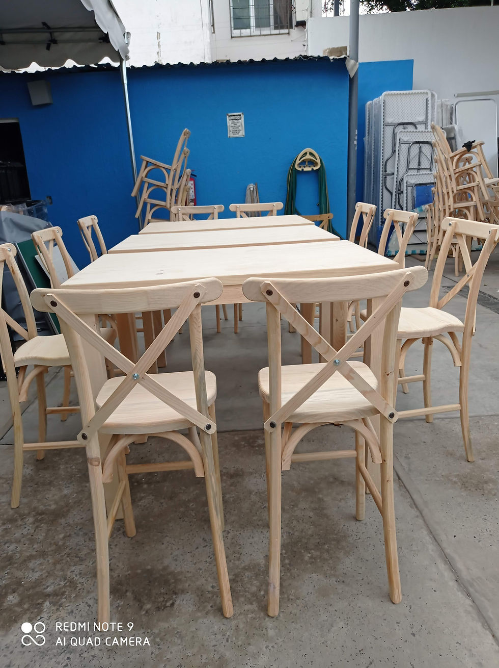 Miniatura: tablón 1.20x.75 patas de madera