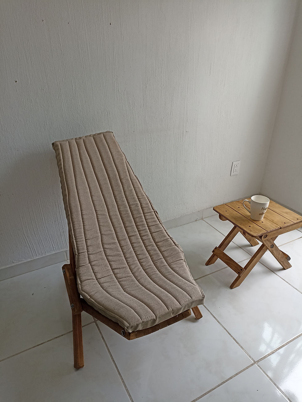 Miniatura: sillón abanico encerado y al natural