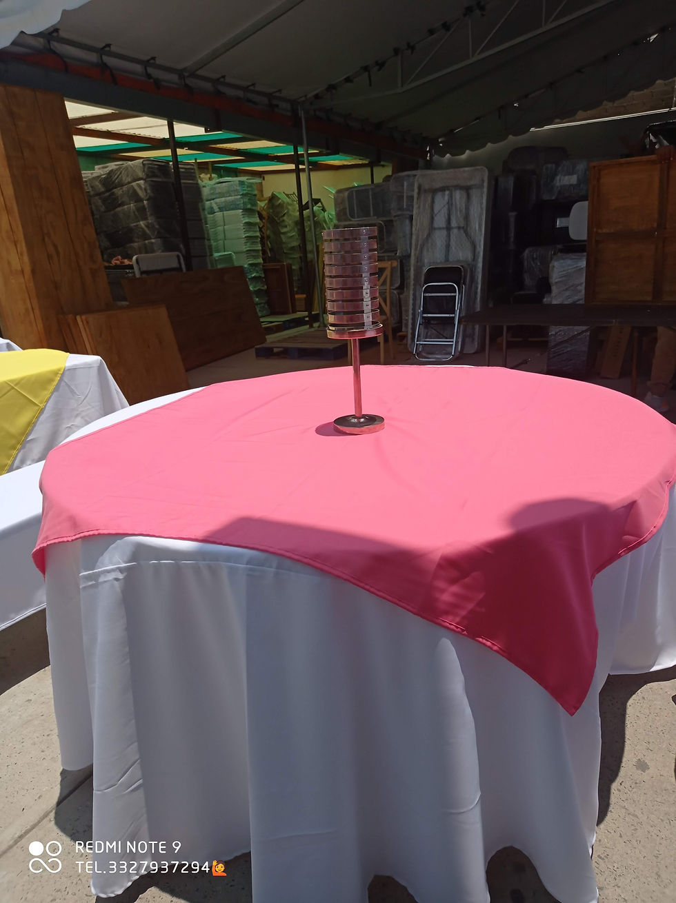 Miniatura: mantel circular para mesa 1.50