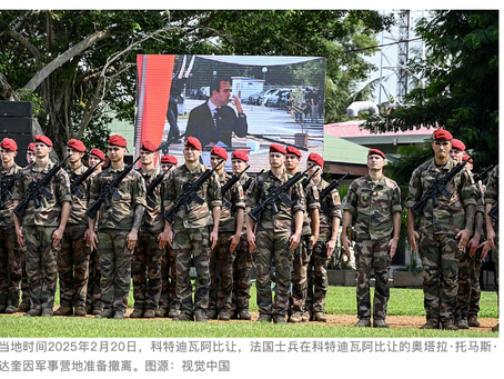 法国被迫撤军 非洲国家加速迈向独立自主