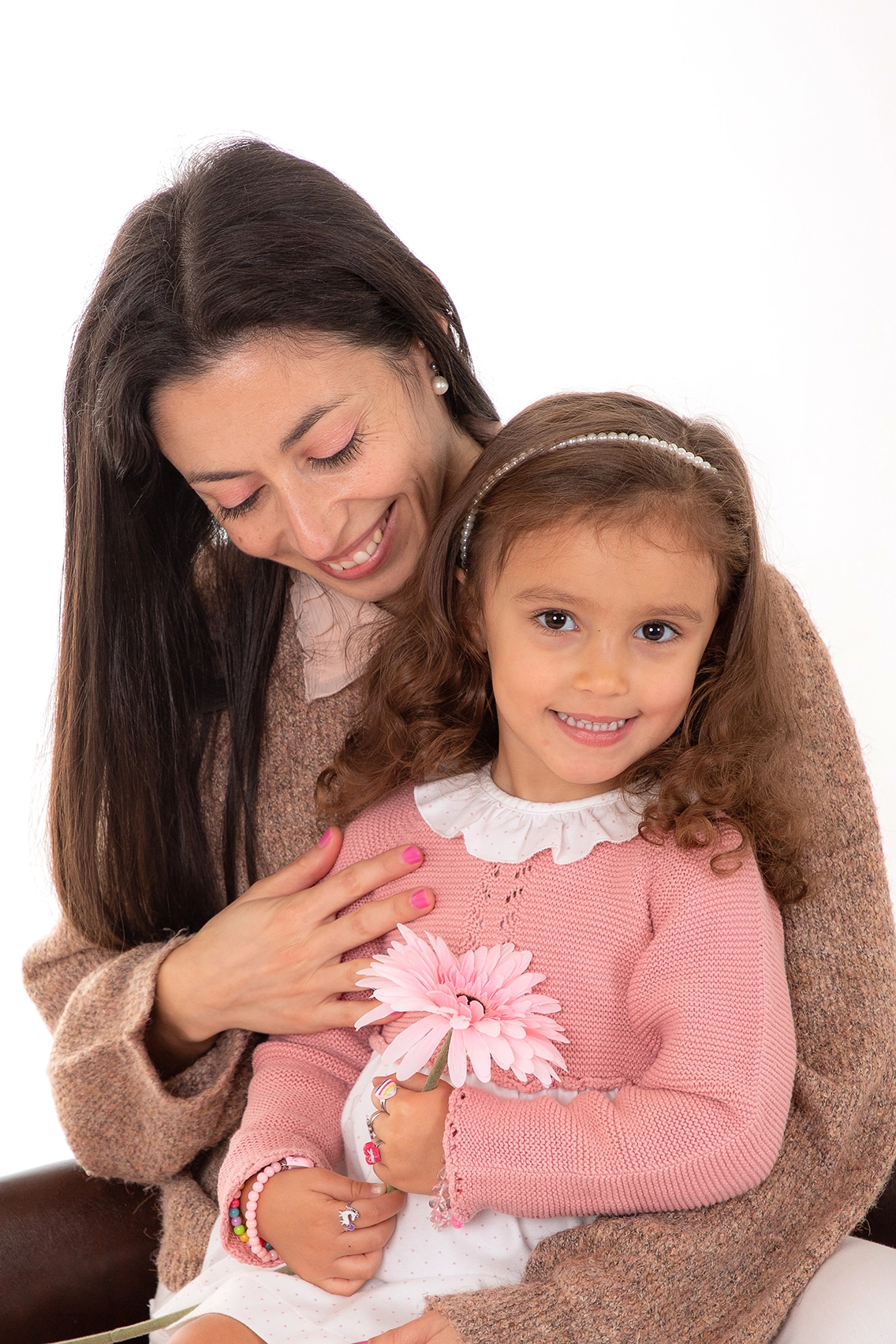 Sessão de mãe e filha