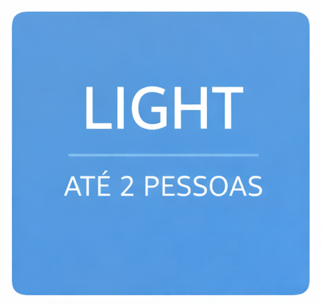 Sessão fotográfica Light até 2 pessoas 