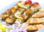 Chicken Souvlaki Skewer With Pitas