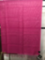 Thumbnail: Kuna Silk and Alpaca Shawl with Fringe