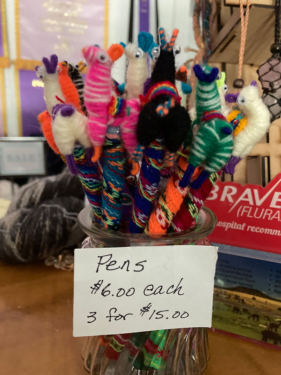 Thumbnail: Alpaca Decorated Writing Pen