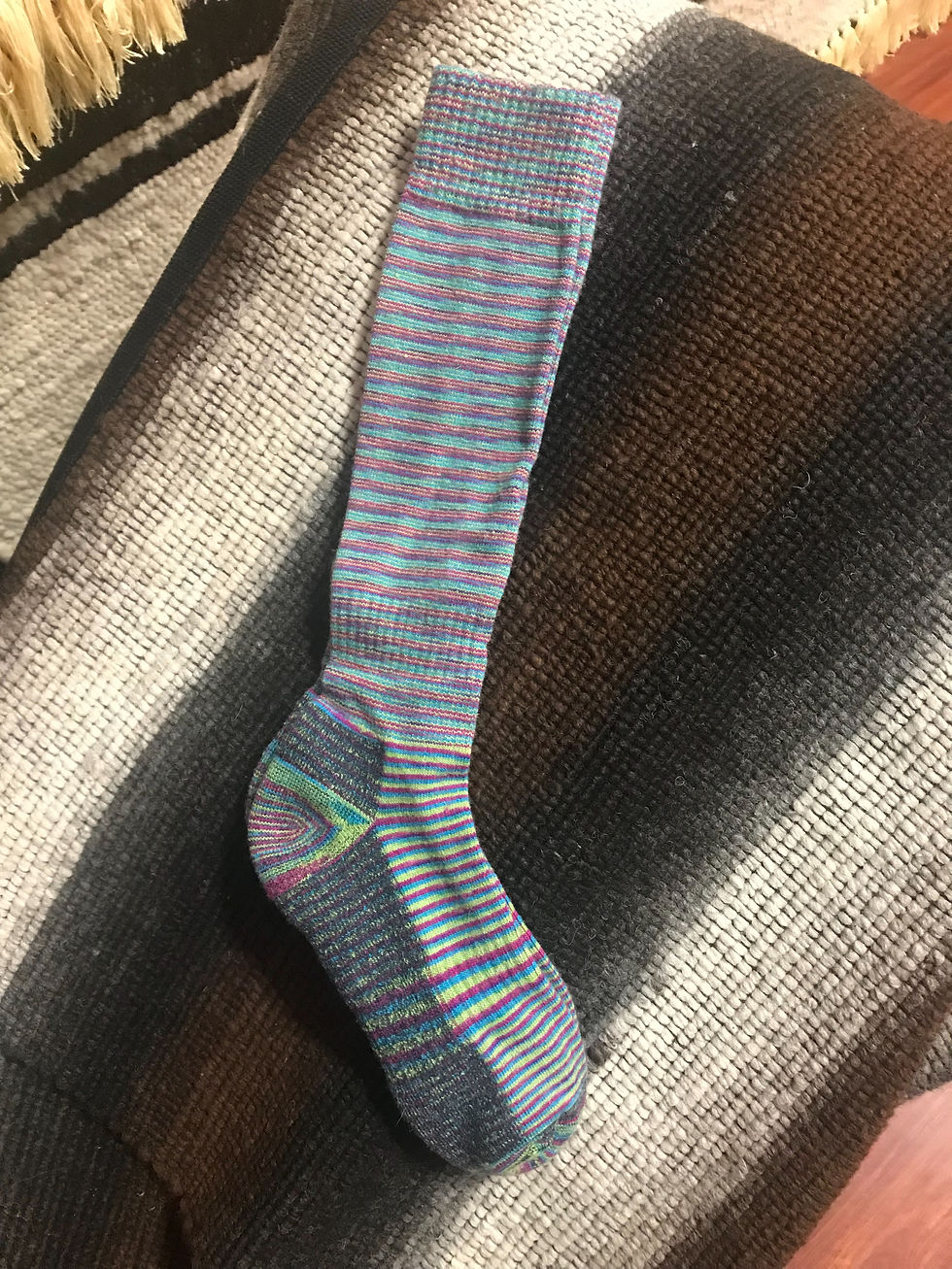 Thumbnail: Alpaca Compression Socks - Grey or Multicolored