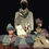 Thumbnail: Fawn Alpaca Hat with Multicolor Blend Top & Brim
