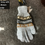Thumbnail: Bright Peruvian Mittens in Geometric Design - Shades of Grey