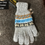 Thumbnail: Bright Peruvian Mittens in Geometric Design - Shades of Grey