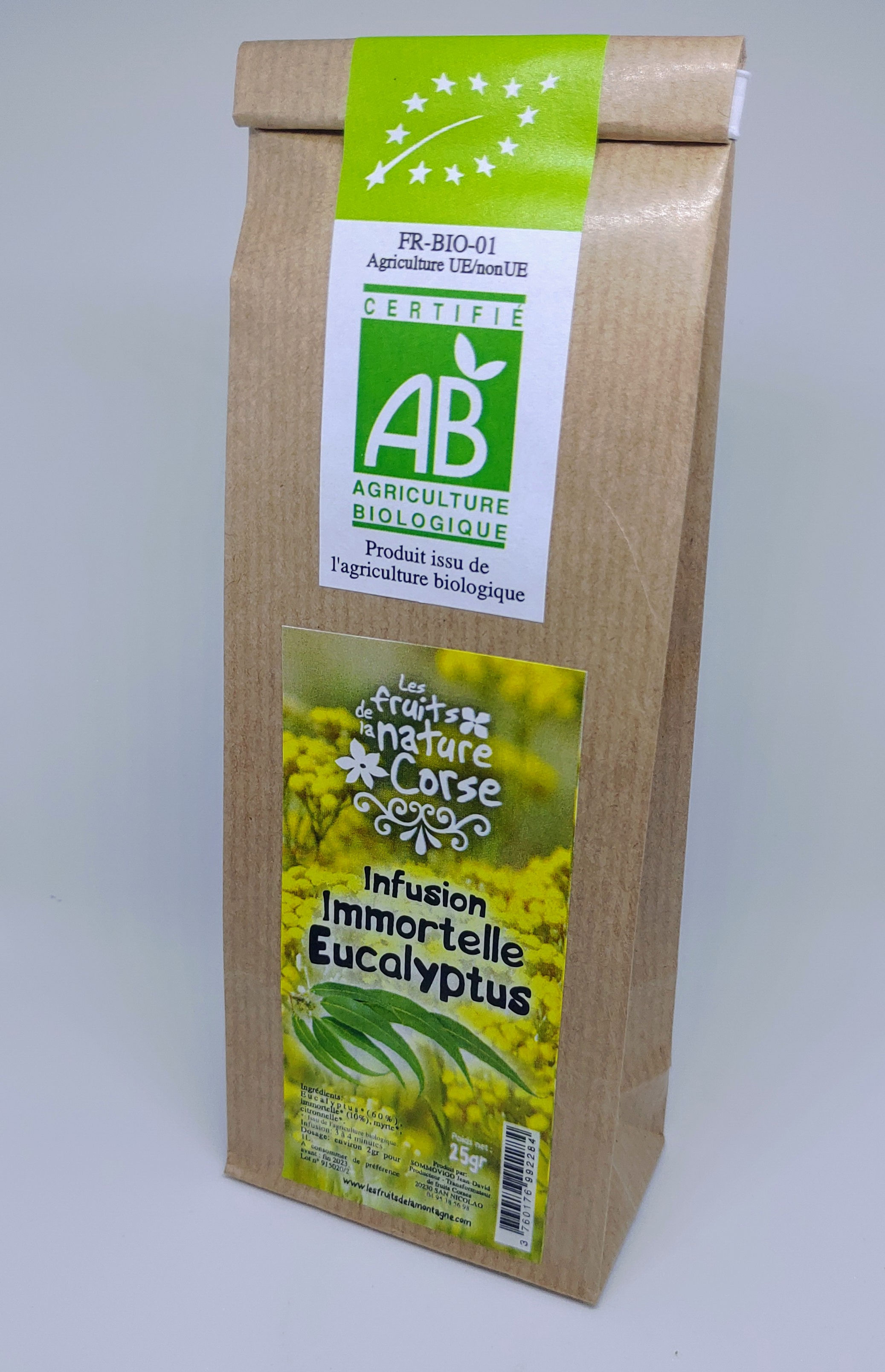 Infusion Immortelle eucalyptus BIO*
