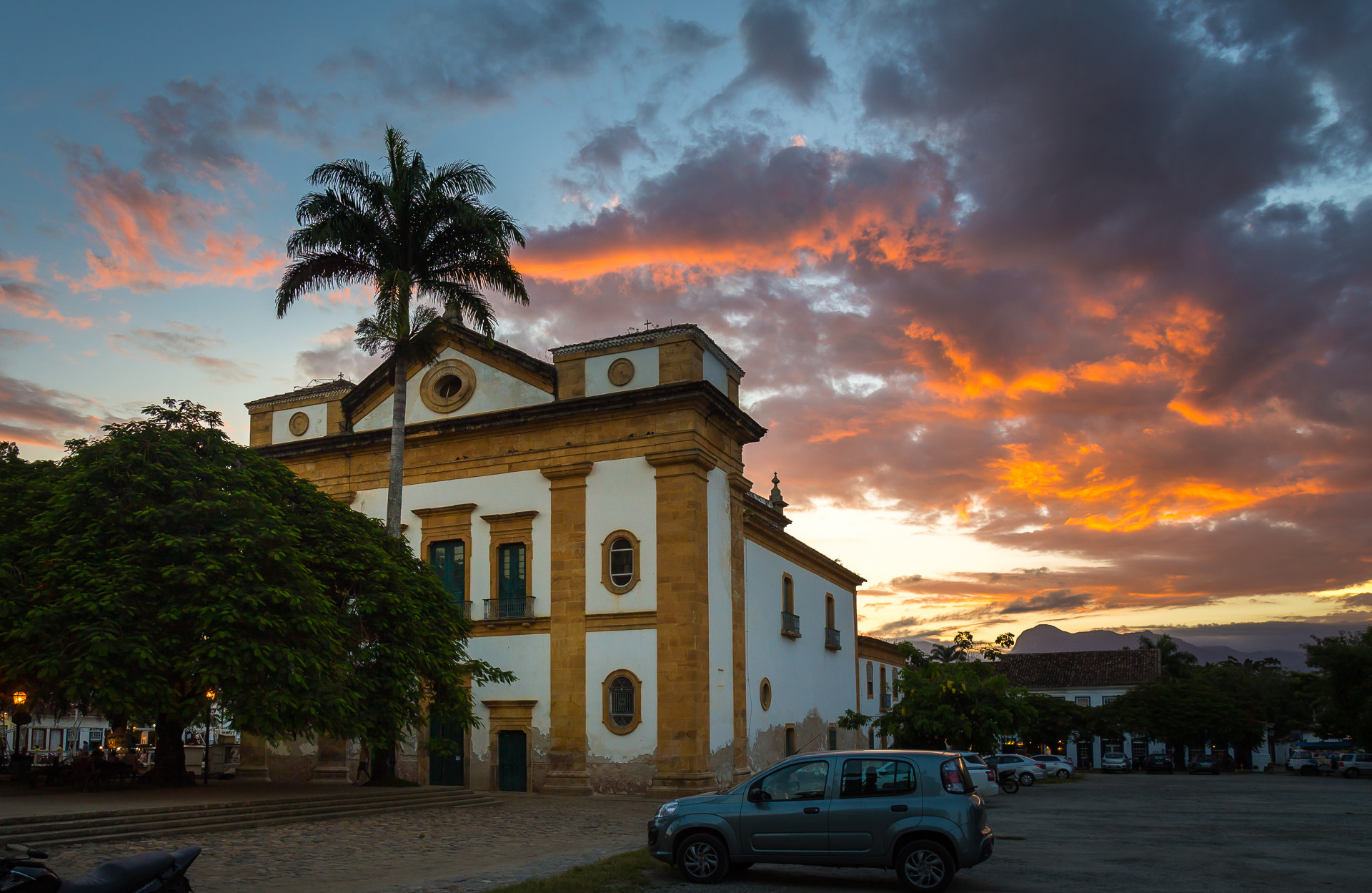 Igreja da Matriz no Centro Histórico de Paraty