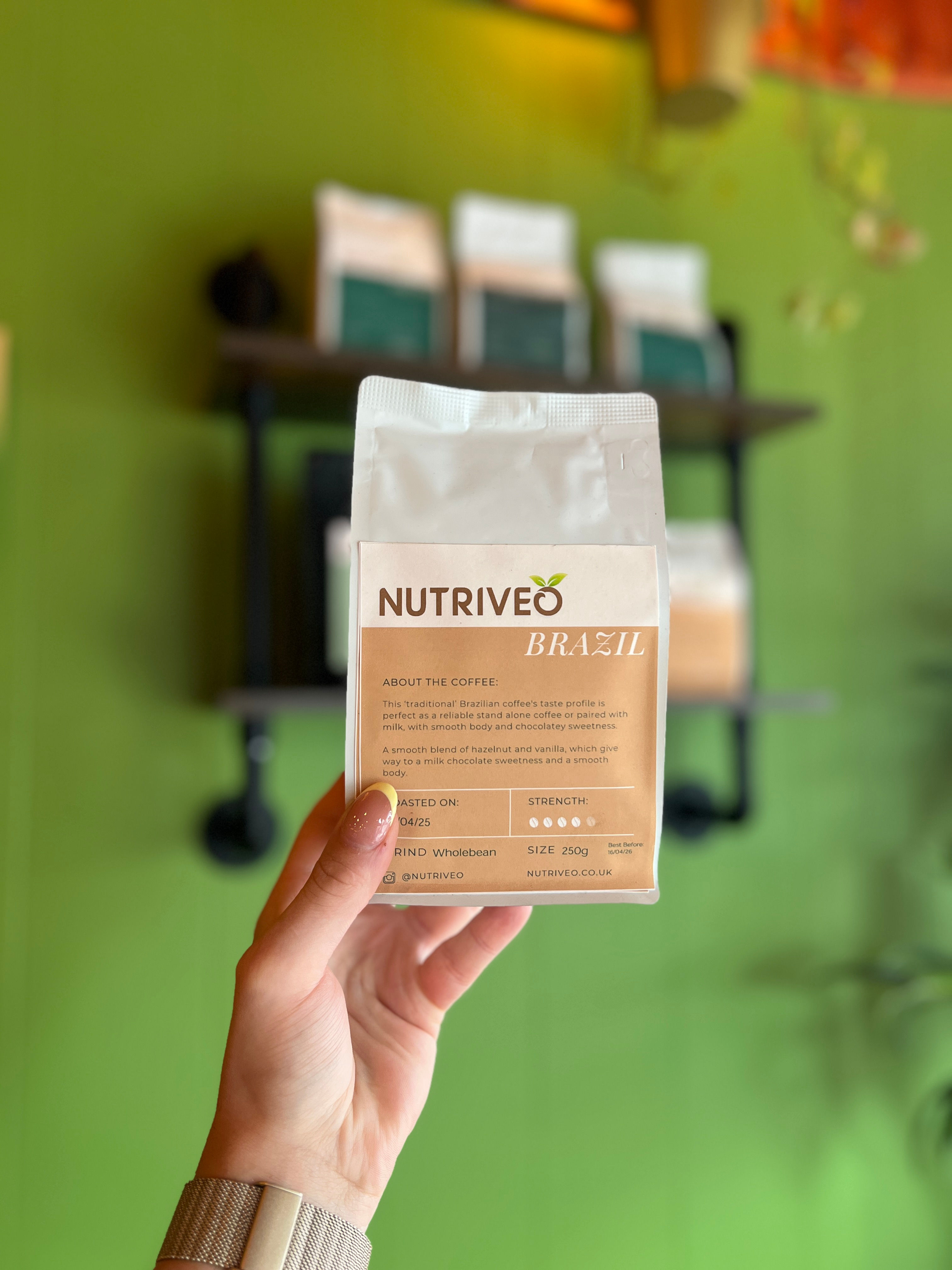 NUTRIVEO Brazil Coffee Beans