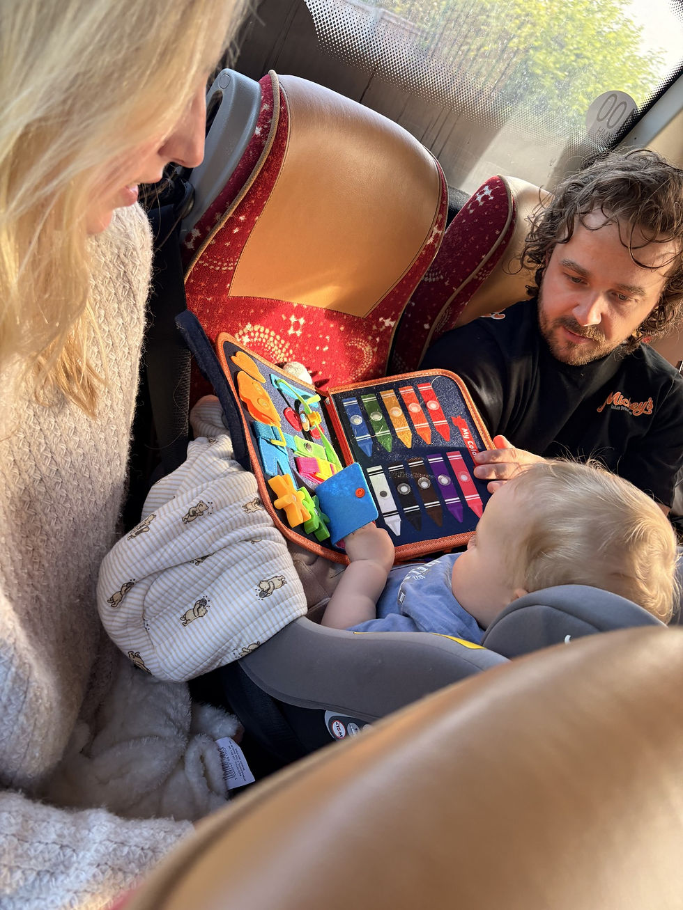 The Cruise Connect service made travelling from Blackpool to Southampton incredibly easy with a baby.