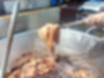 Cueritos para comer en el restaurante