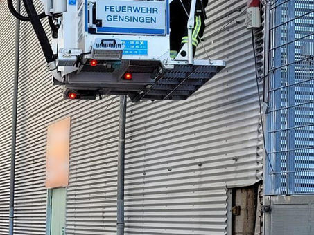 Schmorbrand hinter Fassade
