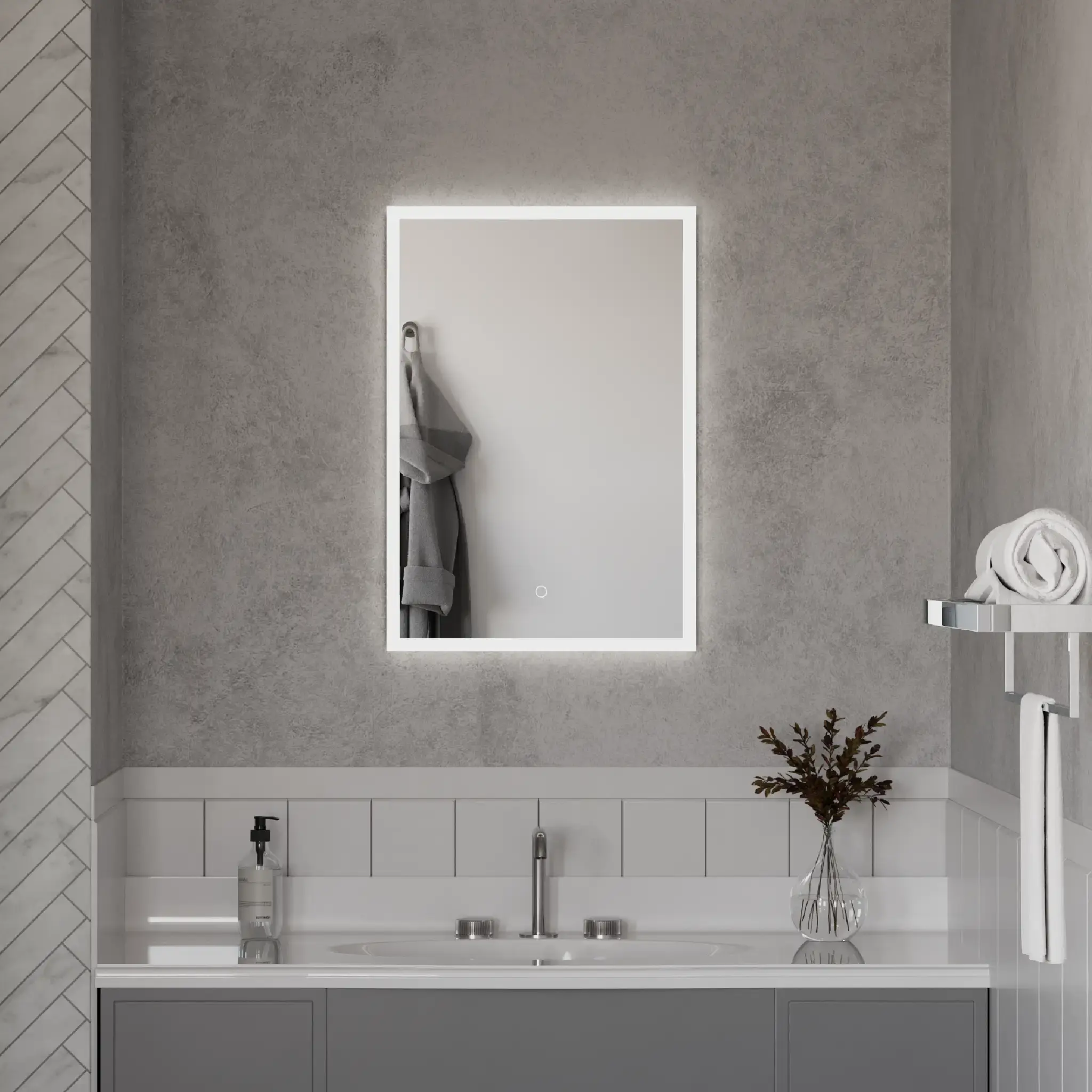 24" LED Mirror (TM314-1824)